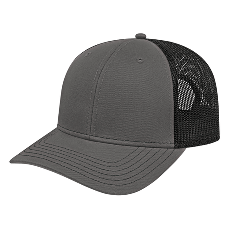 Cap America i3028 Trucker Mesh Back Cap Unisex Accessories Hats & Caps