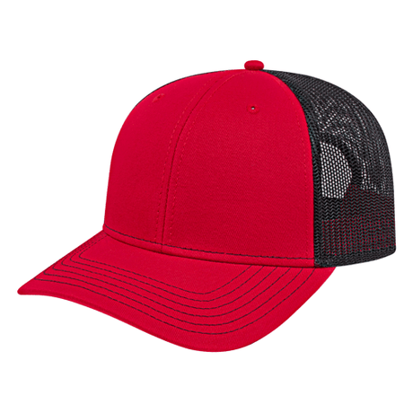 Cap America i3028 Trucker Mesh Back Cap Unisex Accessories Hats & Caps