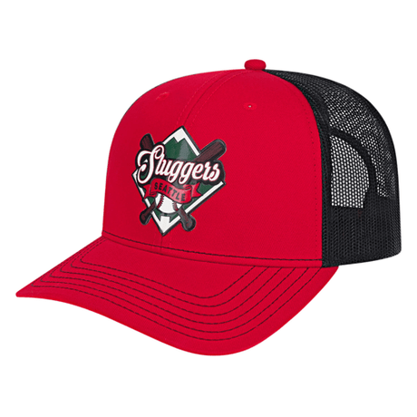 Cap America i3028 Trucker Mesh Back Cap Unisex Accessories Hats & Caps