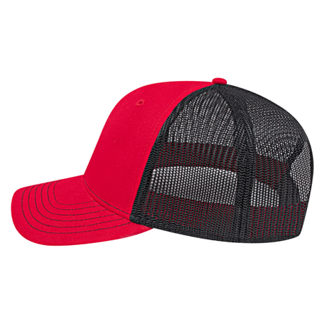 Cap America i3028 Trucker Mesh Back Cap Unisex Accessories Hats & Caps