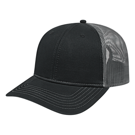 Cap America i3028 Trucker Mesh Back Cap Unisex Accessories Hats & Caps