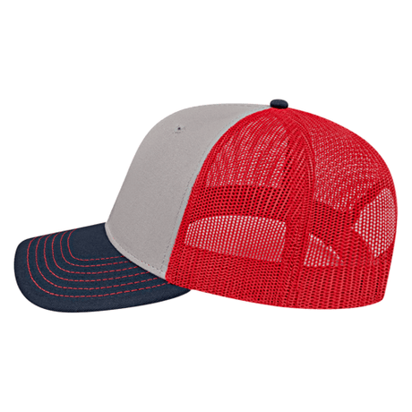 Cap America i3028 Trucker Mesh Back Cap Unisex Accessories Hats & Caps