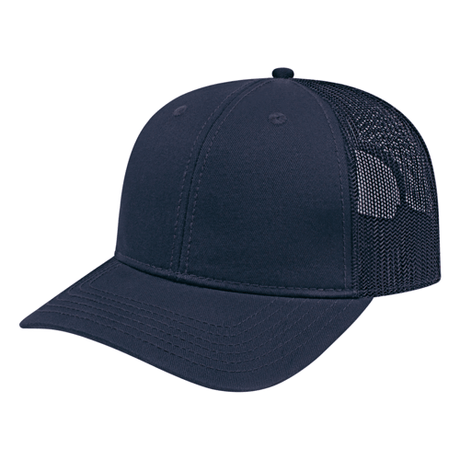Cap America i3028 Trucker Mesh Back Cap Unisex Accessories Hats & Caps