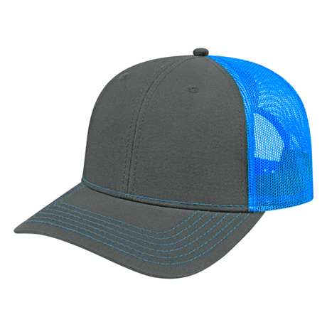 Cap America i3028 Trucker Mesh Back Cap Unisex Accessories Hats & Caps