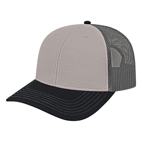 Cap America i3028 Trucker Mesh Back Cap Unisex Accessories Hats & Caps