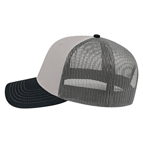 Cap America i3028 Trucker Mesh Back Cap Unisex Accessories Hats & Caps