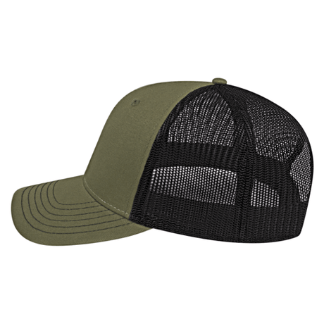 Cap America i3028 Trucker Mesh Back Cap Unisex Accessories Hats & Caps