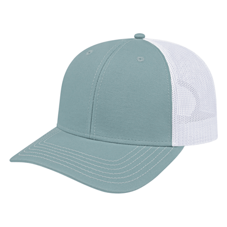 Cap America i3028 Trucker Mesh Back Cap Unisex Accessories Hats & Caps