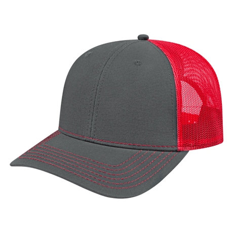 Cap America i3028 Trucker Mesh Back Cap Unisex Accessories Hats & Caps