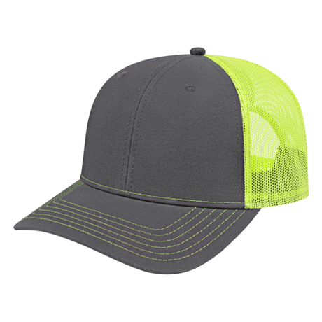 Cap America i3028 Trucker Mesh Back Cap Unisex Accessories Hats & Caps