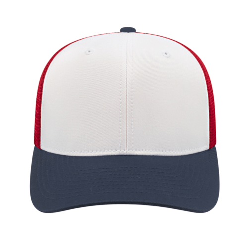 Cap America i8502 Flexfit 110® Premium Trucker Mesh Back Cap Unisex Accessories Hats & Caps