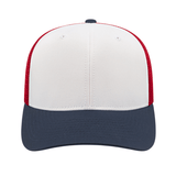 Cap America i8502 Flexfit 110® Premium Trucker Mesh Back Cap Unisex Accessories Hats & Caps