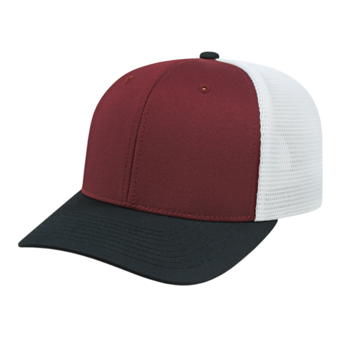 Cap America i8502 Flexfit 110® Premium Trucker Mesh Back Cap Unisex Accessories Hats & Caps