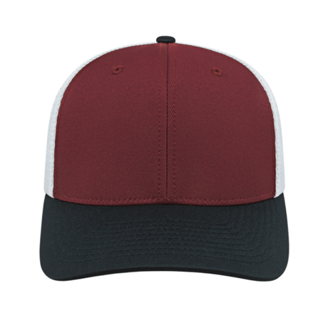 Cap America i8502 Flexfit 110® Premium Trucker Mesh Back Cap Unisex Accessories Hats & Caps