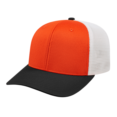 Cap America i8502 Flexfit 110® Premium Trucker Mesh Back Cap Unisex Accessories Hats & Caps