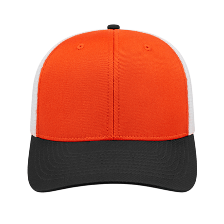 Cap America i8502 Flexfit 110® Premium Trucker Mesh Back Cap Unisex Accessories Hats & Caps