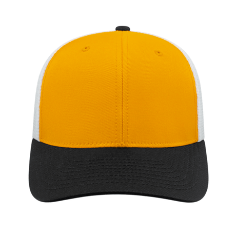 Cap America i8502 Flexfit 110® Premium Trucker Mesh Back Cap Unisex Accessories Hats & Caps