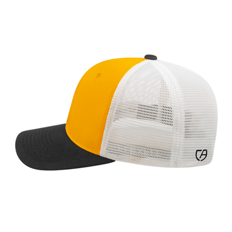 Cap America i8502 Flexfit 110® Premium Trucker Mesh Back Cap Unisex Accessories Hats & Caps