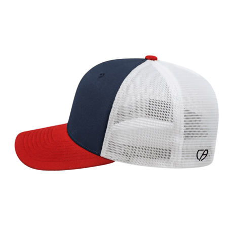 Cap America i8502 Flexfit 110® Premium Trucker Mesh Back Cap Unisex Accessories Hats & Caps
