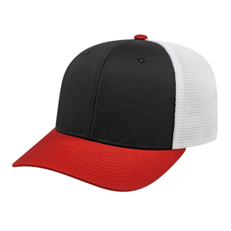 Cap America i8502 Flexfit 110® Premium Trucker Mesh Back Cap Unisex Accessories Hats & Caps