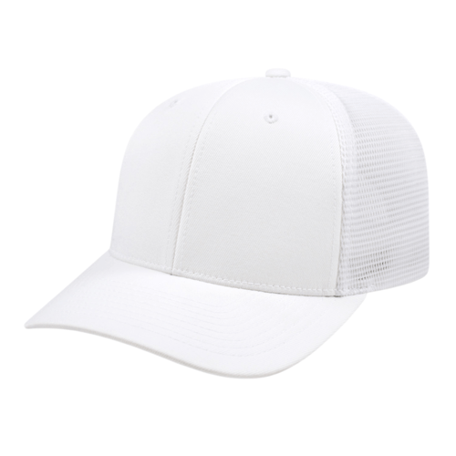Cap America i8502 Flexfit 110® Premium Trucker Mesh Back Cap Unisex Accessories Hats & Caps