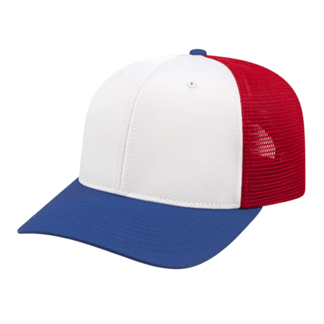 Cap America i8502 Flexfit 110® Premium Trucker Mesh Back Cap Unisex Accessories Hats & Caps