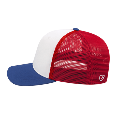 Cap America i8502 Flexfit 110® Premium Trucker Mesh Back Cap Unisex Accessories Hats & Caps