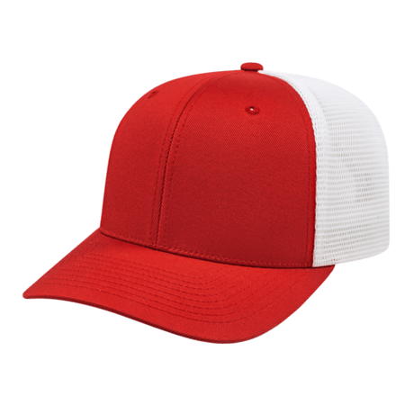 Cap America i8502 Flexfit 110® Premium Trucker Mesh Back Cap Unisex Accessories Hats & Caps