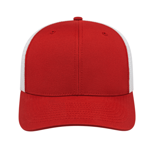 Cap America i8502 Flexfit 110® Premium Trucker Mesh Back Cap Unisex Accessories Hats & Caps