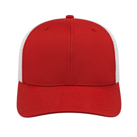 Cap America i8502 Flexfit 110® Premium Trucker Mesh Back Cap Unisex Accessories Hats & Caps