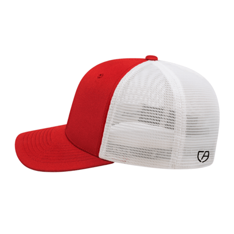 Cap America i8502 Flexfit 110® Premium Trucker Mesh Back Cap Unisex Accessories Hats & Caps