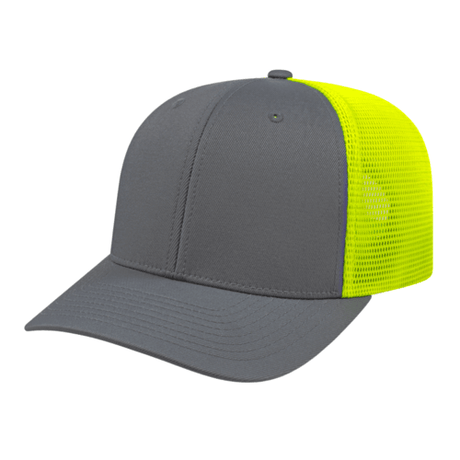 Cap America i8502 Flexfit 110® Premium Trucker Mesh Back Cap Unisex Accessories Hats & Caps