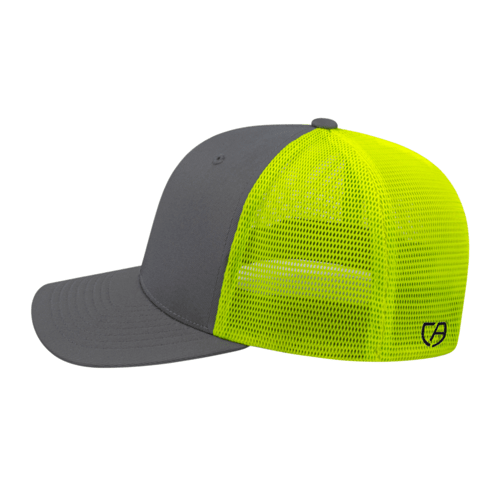 Cap America i8502 Flexfit 110® Premium Trucker Mesh Back Cap Unisex Accessories Hats & Caps