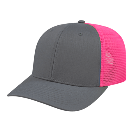 Cap America i8502 Flexfit 110® Premium Trucker Mesh Back Cap Unisex Accessories Hats & Caps