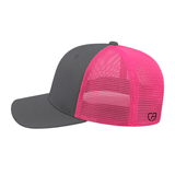 Cap America i8502 Flexfit 110® Premium Trucker Mesh Back Cap Unisex Accessories Hats & Caps