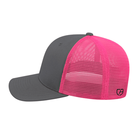 Cap America i8502 Flexfit 110® Premium Trucker Mesh Back Cap Unisex Accessories Hats & Caps