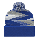 Cap America RKB12 Bar Knit Cap with Cuff Unisex Accessories Hats & Caps