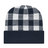Cap America RKP12 Plaid Knit Cap with Cuff Unisex Accessories Hats & Caps