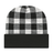 Cap America RKP12 Plaid Knit Cap with Cuff Unisex Accessories Hats & Caps
