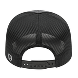 Cap America i8509 Flexfit 110® Mélange Trucker Mesh Back Cap Unisex Accessories Hats & Caps