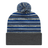Cap America RKL12 Striped Knit Cap with Cuff Unisex Accessories Hats & Caps