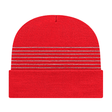 Cap America RKT12 Thin Striped Knit Cap with Cuff Unisex Accessories Hats & Caps