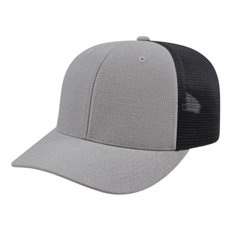 Cap America i8509 Flexfit 110® Mélange Trucker Mesh Back Cap Unisex Accessories Hats & Caps