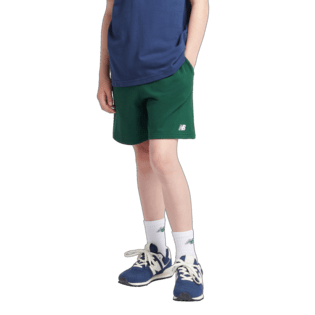 New Balance Youth French Terry Small Logo Short Youth Apparel Pants & Shorts