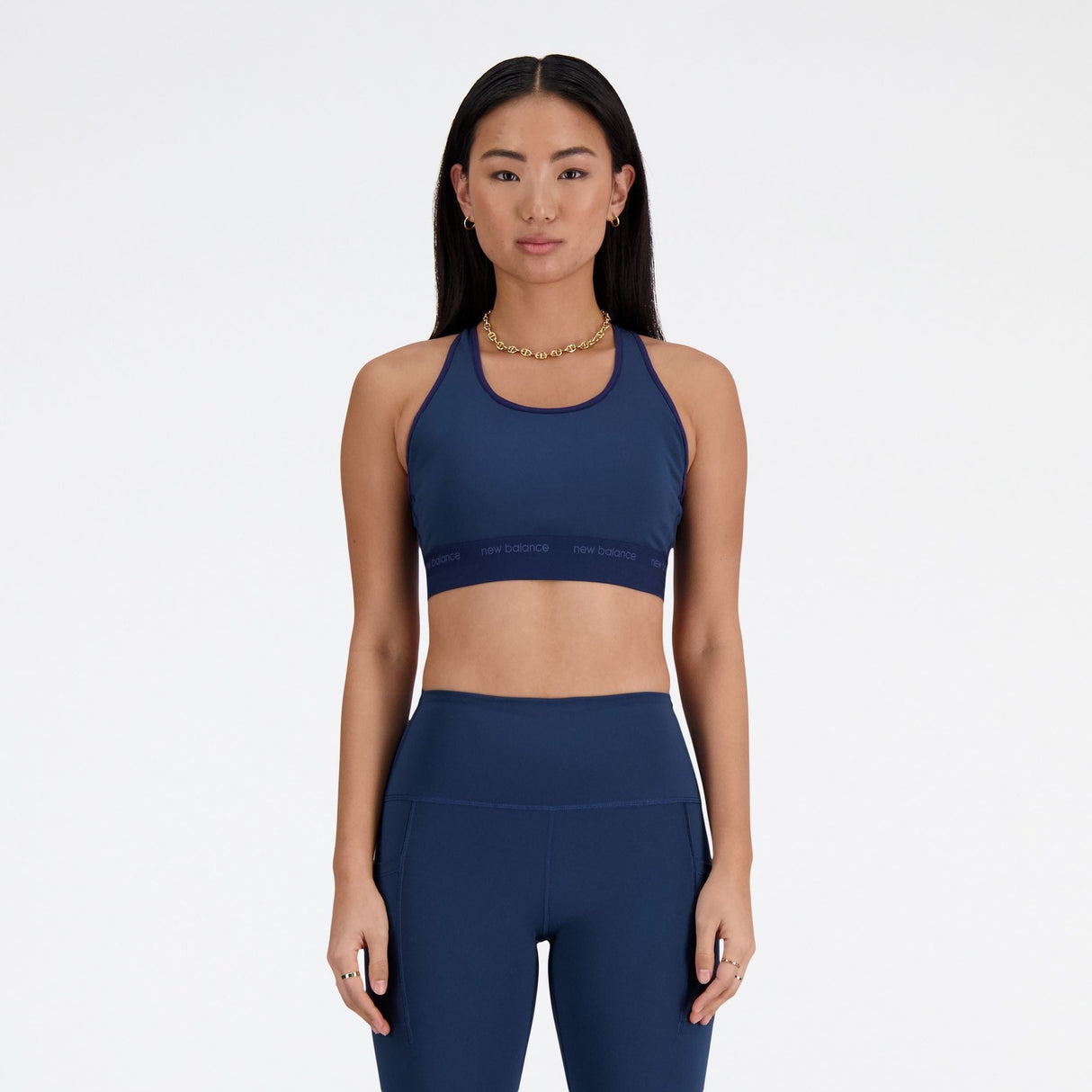 New Balance Women's Athlete Sport Essentials Medium Impact Pace Bra