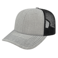 Cap America i3035 Blended Wool Acrylic Trucker Mesh Back Cap Unisex Accessories Hats & Caps