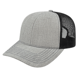 Cap America i3035 Blended Wool Acrylic Trucker Mesh Back Cap Unisex Accessories Hats & Caps
