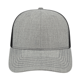 Cap America i3035 Blended Wool Acrylic Trucker Mesh Back Cap Unisex Accessories Hats & Caps