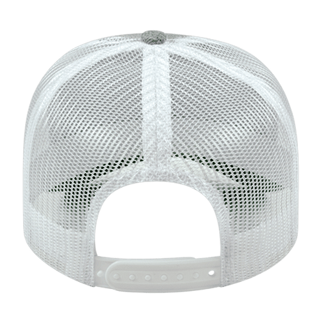 Cap America i3035 Blended Wool Acrylic Trucker Mesh Back Cap Unisex Accessories Hats & Caps