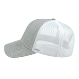 Cap America i3035 Blended Wool Acrylic Trucker Mesh Back Cap Unisex Accessories Hats & Caps